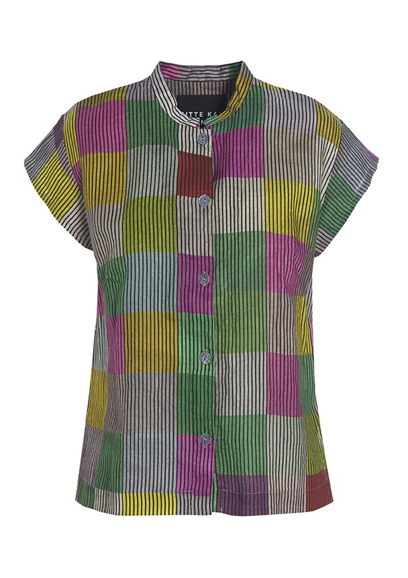 シャーリーネネット pickable check shirts サイズ2 シャーリー様専用ネネット pickable check shirts サイズ2