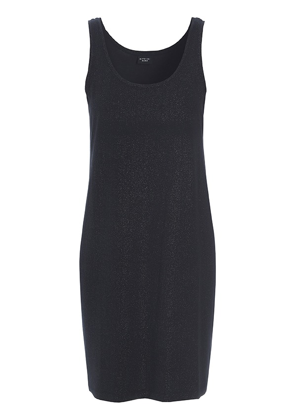 Sparkle jersey tank dress