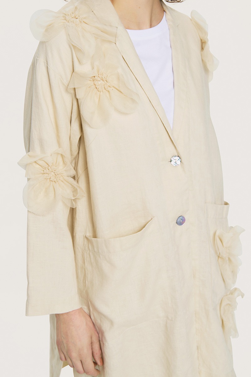 Mistfall Breezy Linen Jacket