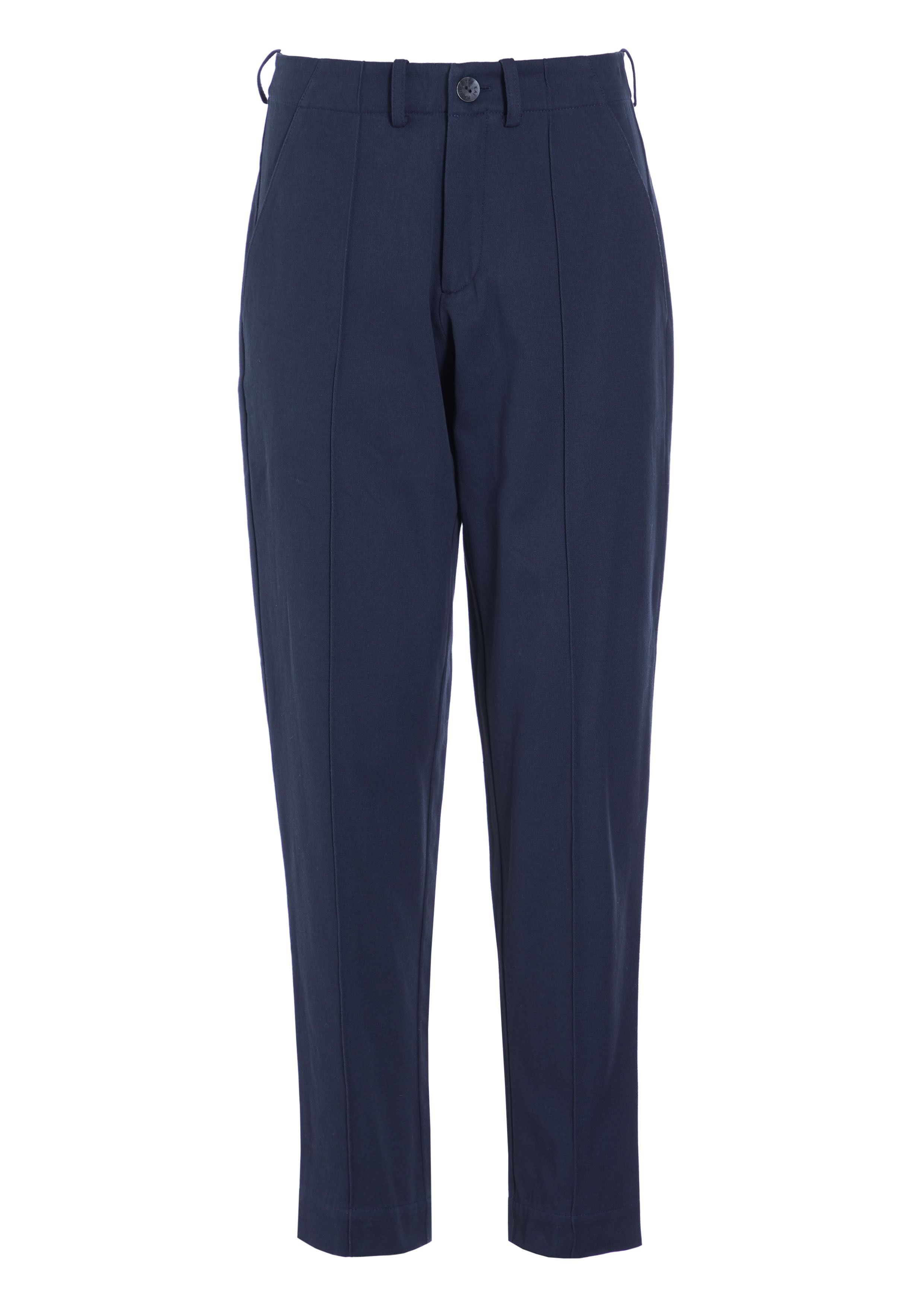 GARCON TWILL TROUSERS WITH PLEATS