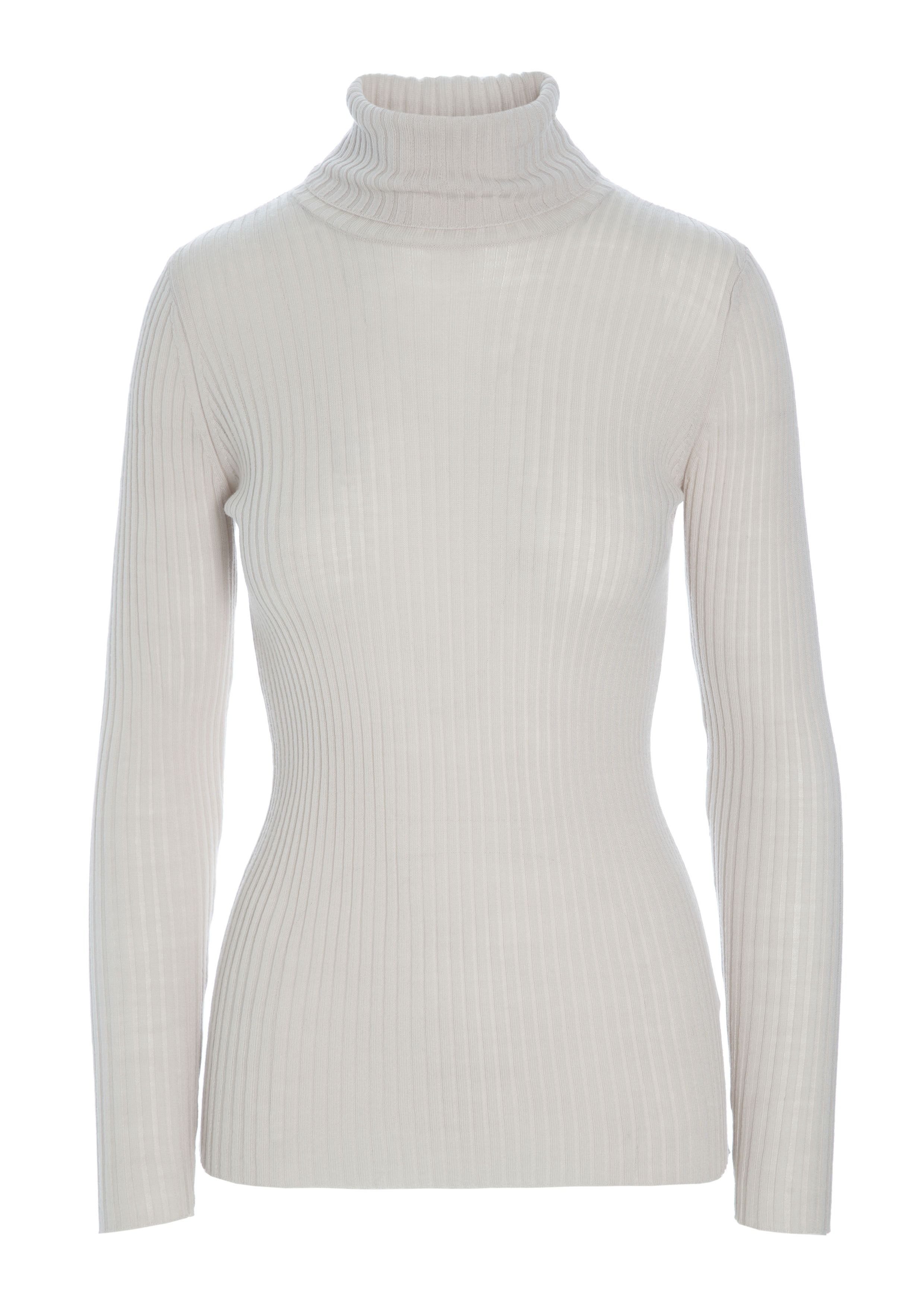 NEW WOOL TURTLENECK PULLOVER