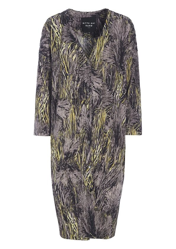 Seagrass plissé klänning