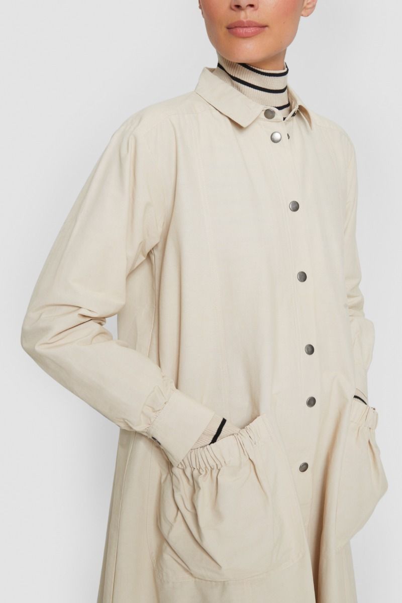 Kawamure cotton skjortekjole