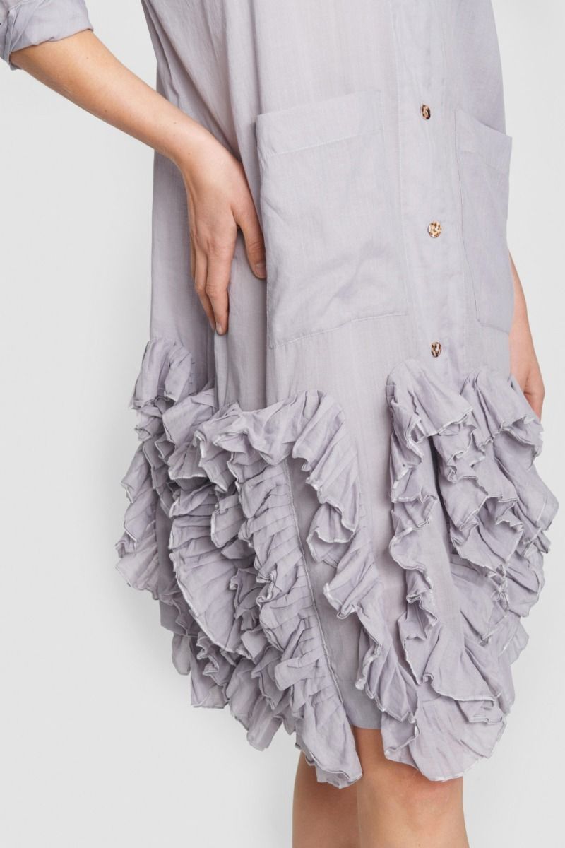 Blur cotton kjole