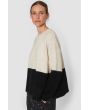 Dandelion knit tofarvet bluse