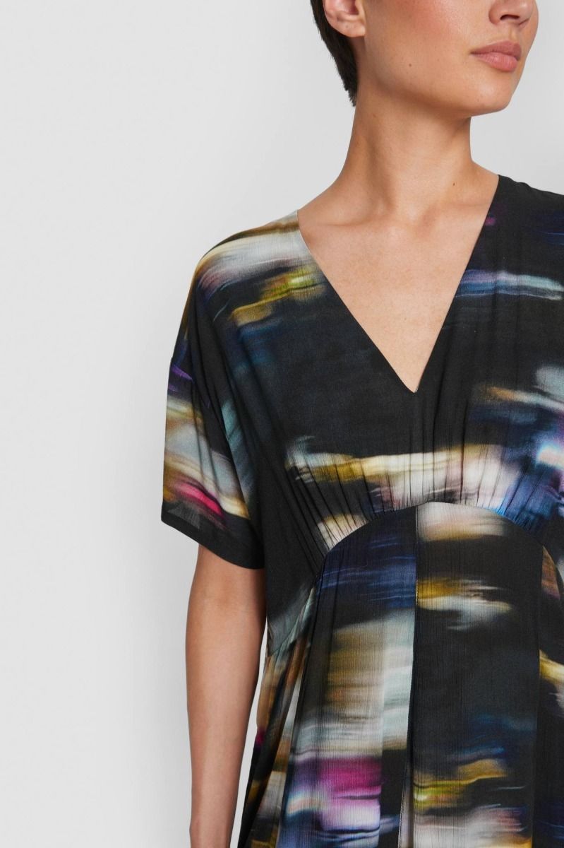 Illuminated city FSC klänning