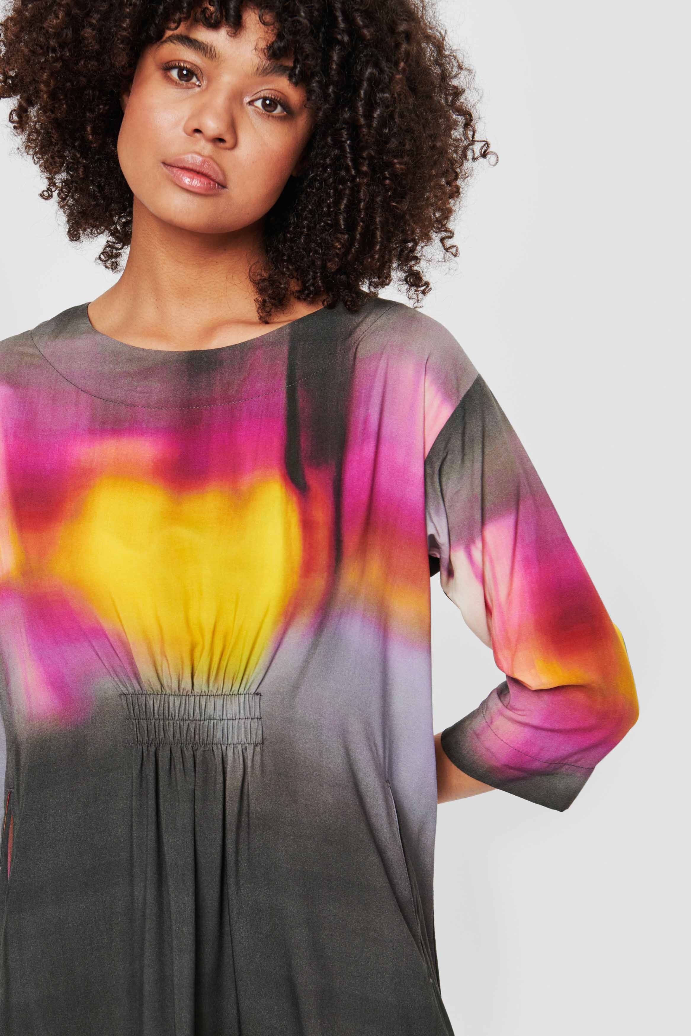 Water & Light Fsc Kleid mit Elastich