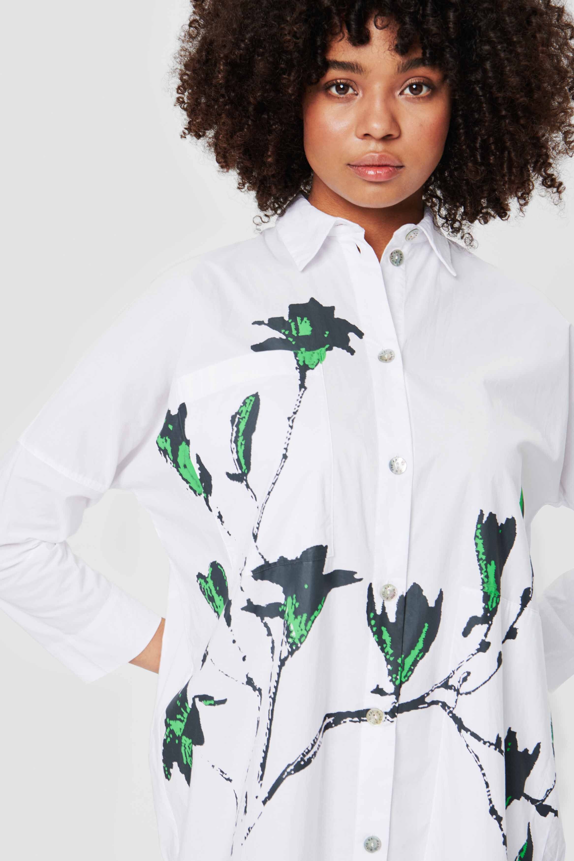 Magnolia skjortekjole