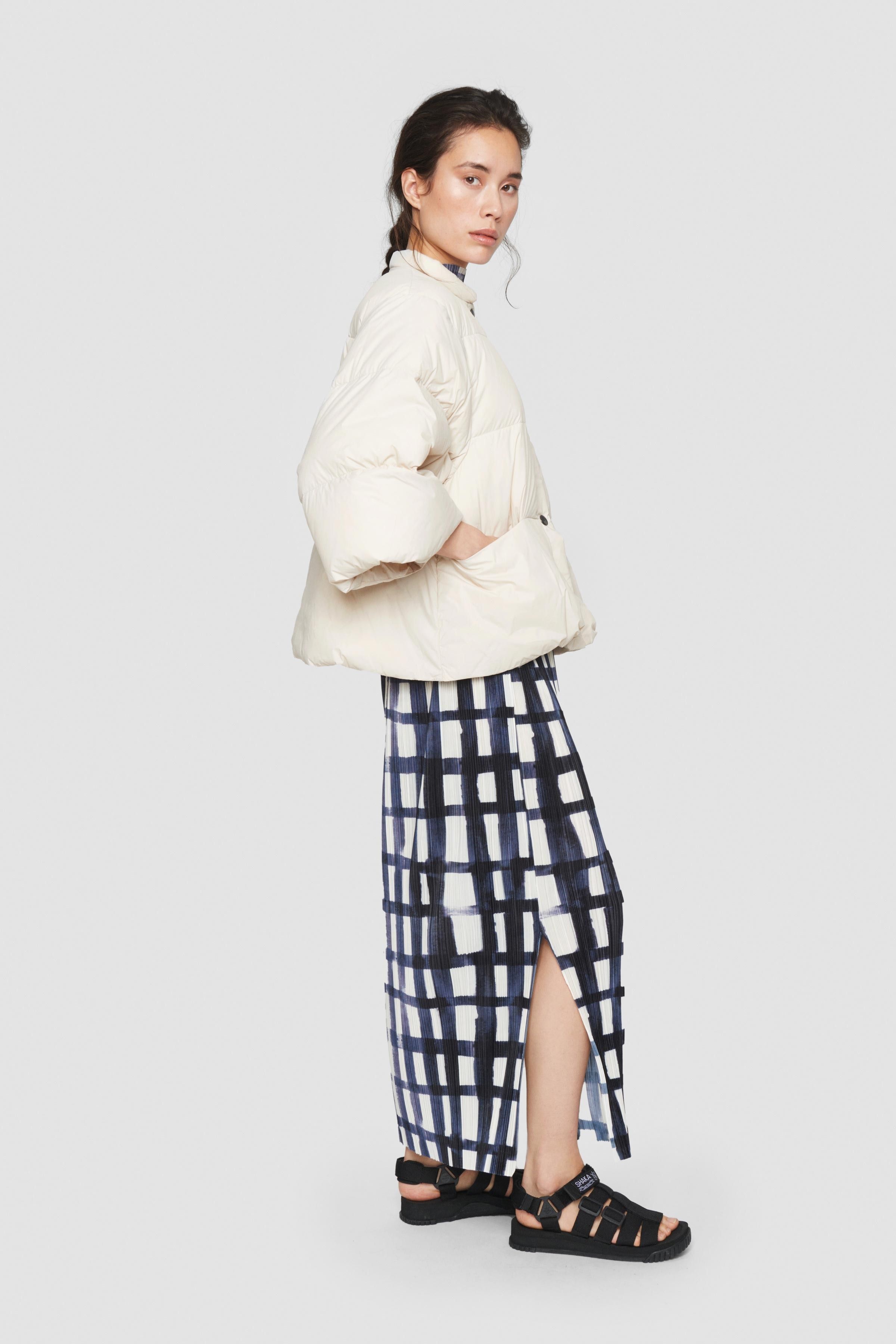 Feather down oversize jacket