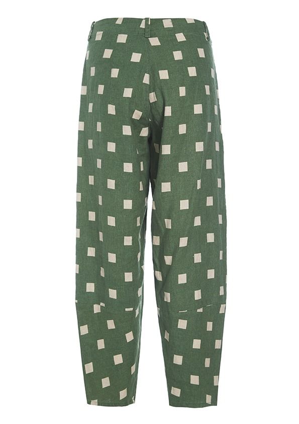 Checkpoint linen pants