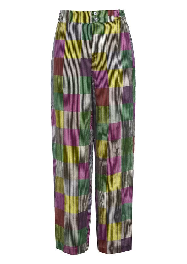 Chinese chequers pants