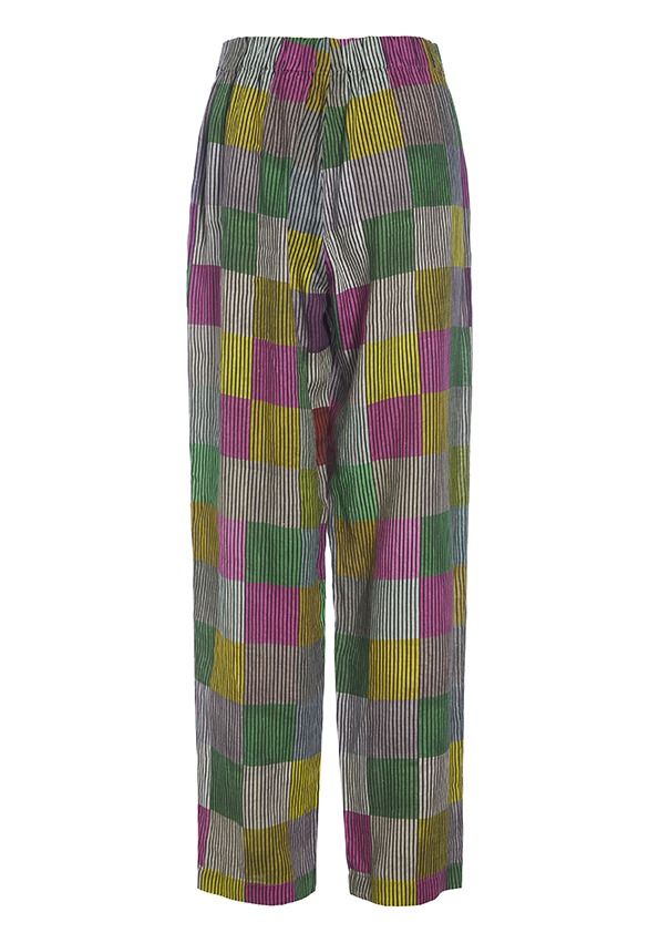 Chinese chequers pants