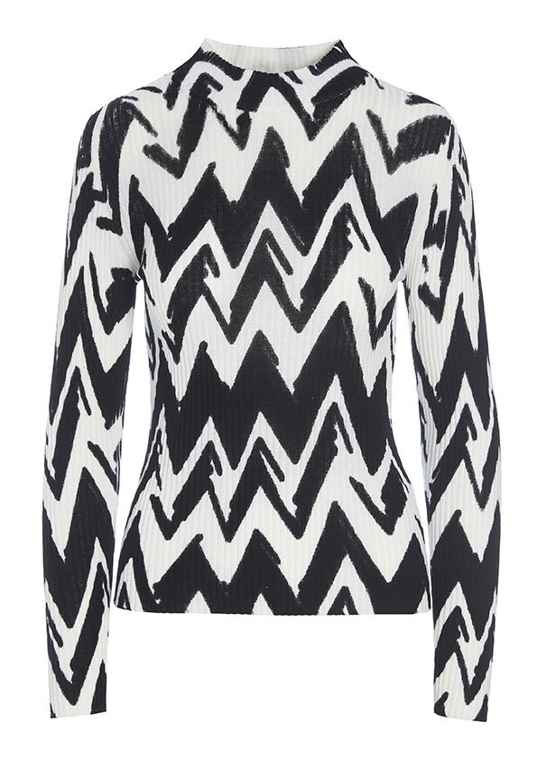 Floret Knit Rollkragenpullover