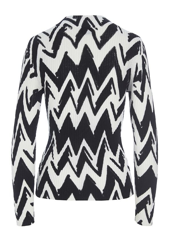 Floret Knit Rollkragenpullover