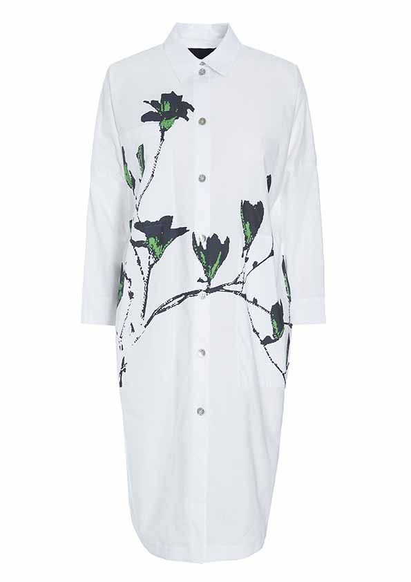 Magnolia skjortekjole