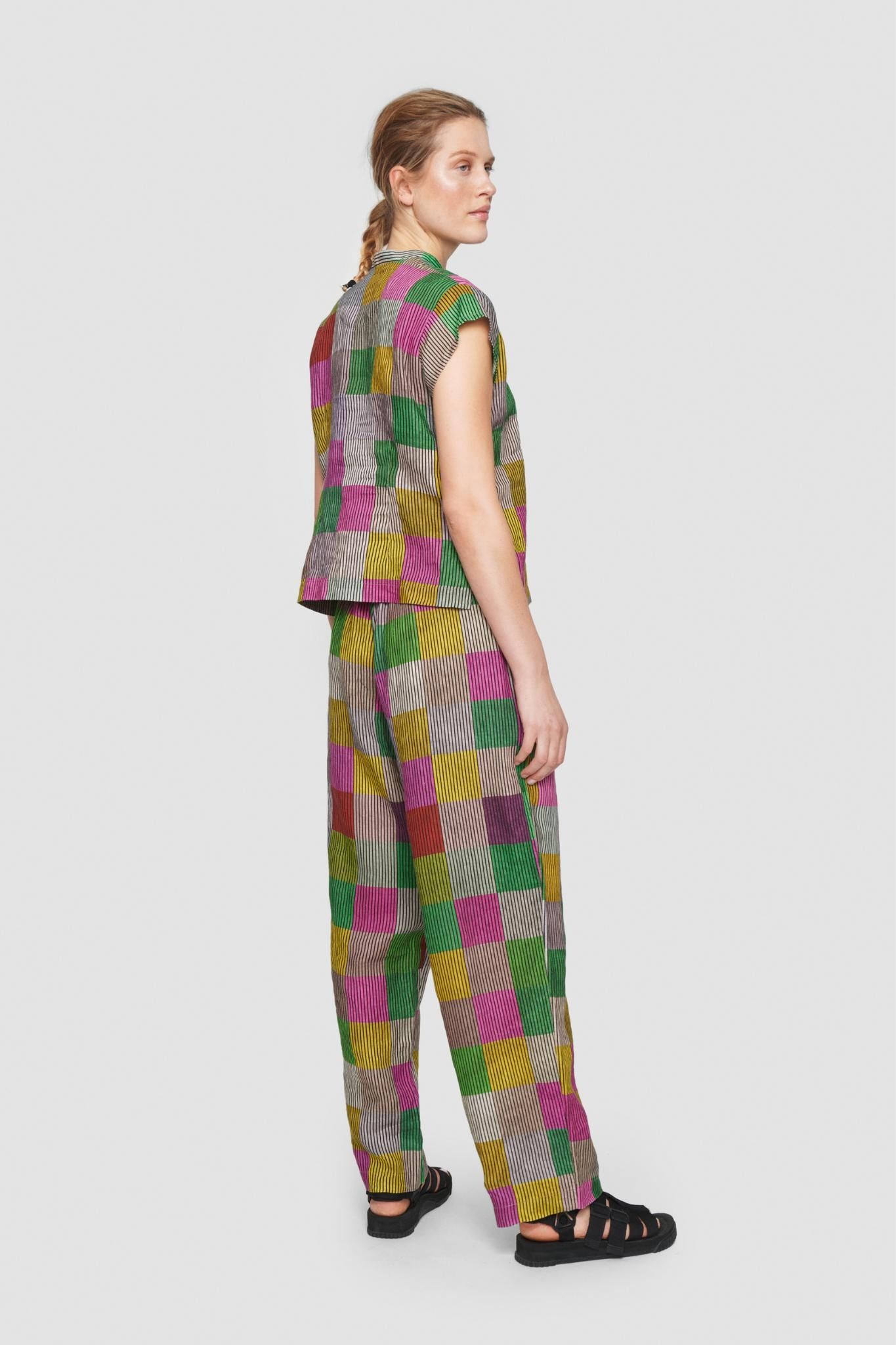 Chinese chequers pants