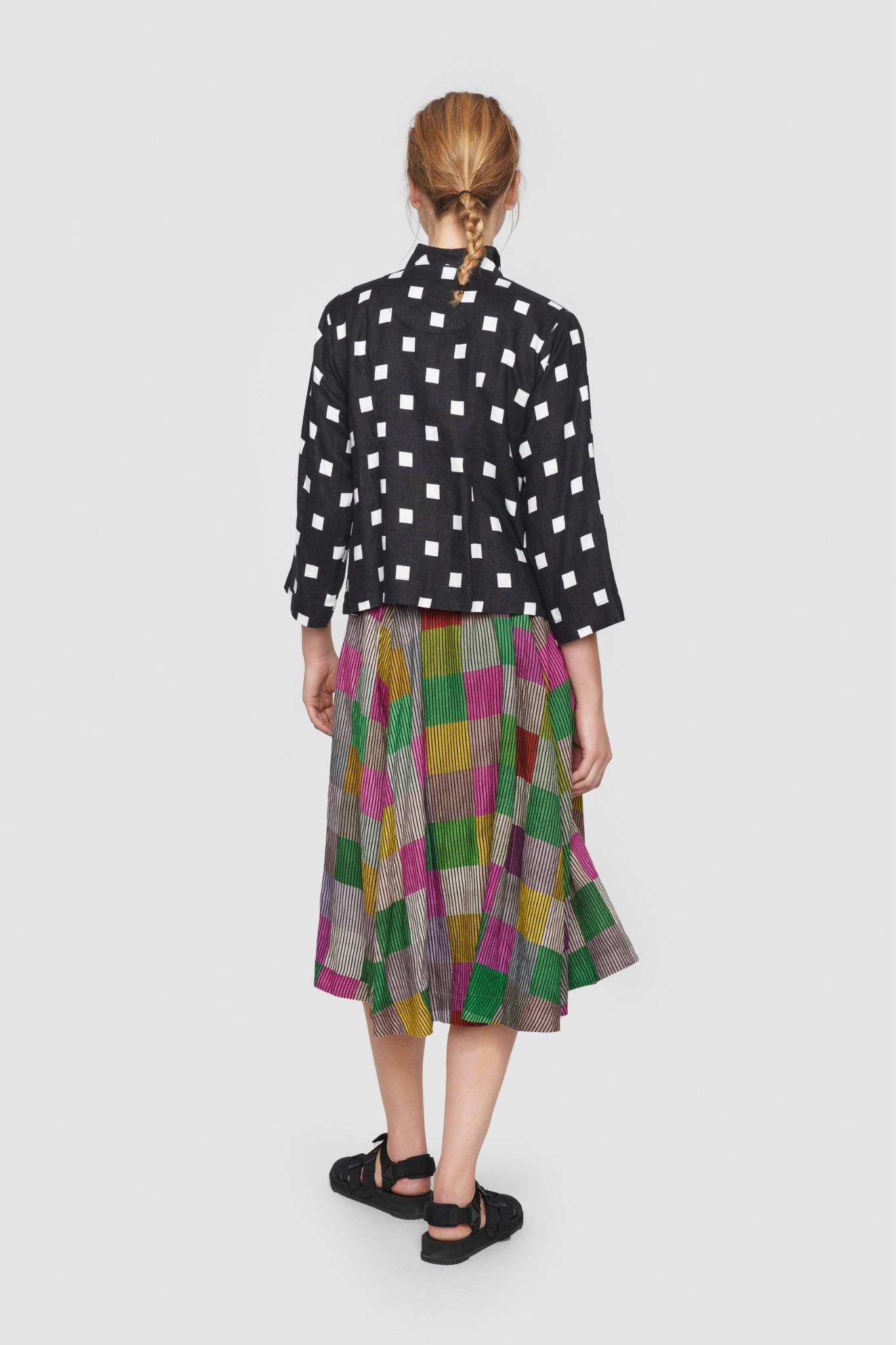 Checkpoint linen jakke