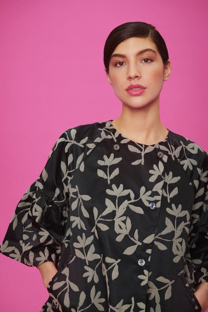 Ikebana jacquard kavaj