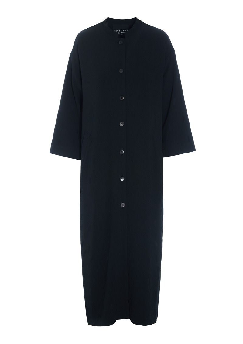 Nima crepe kappklänning