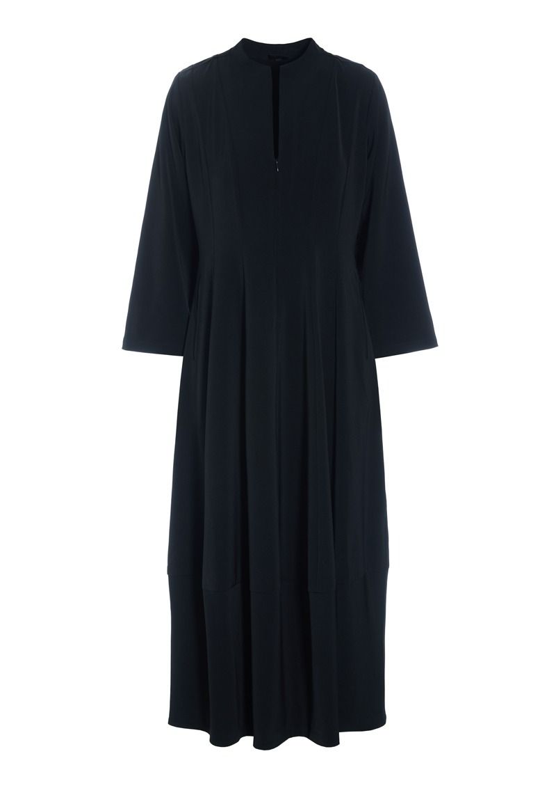 Sakura stretch klänning med krage