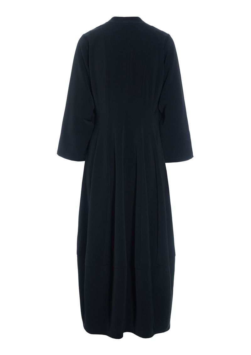 Sakura stretch klänning med krage