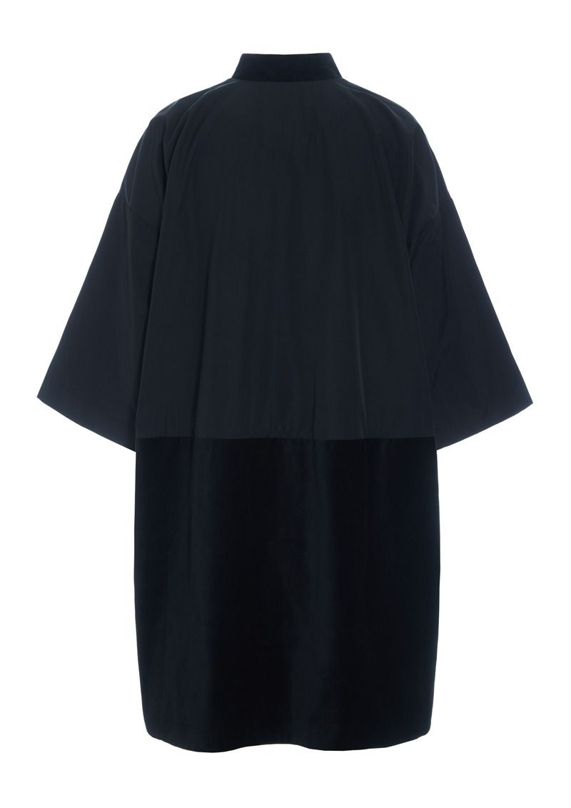 Fukkura poplin kappklänning