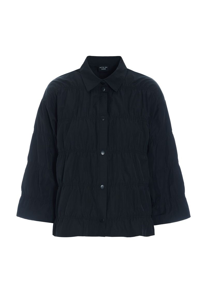 Fukkura poplin jacka med elastik