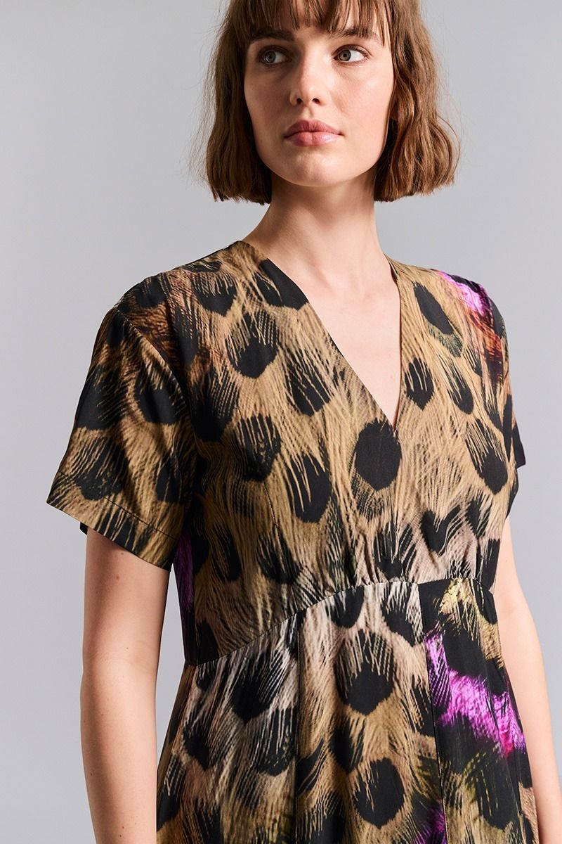 Haru FSC klänning kortarm