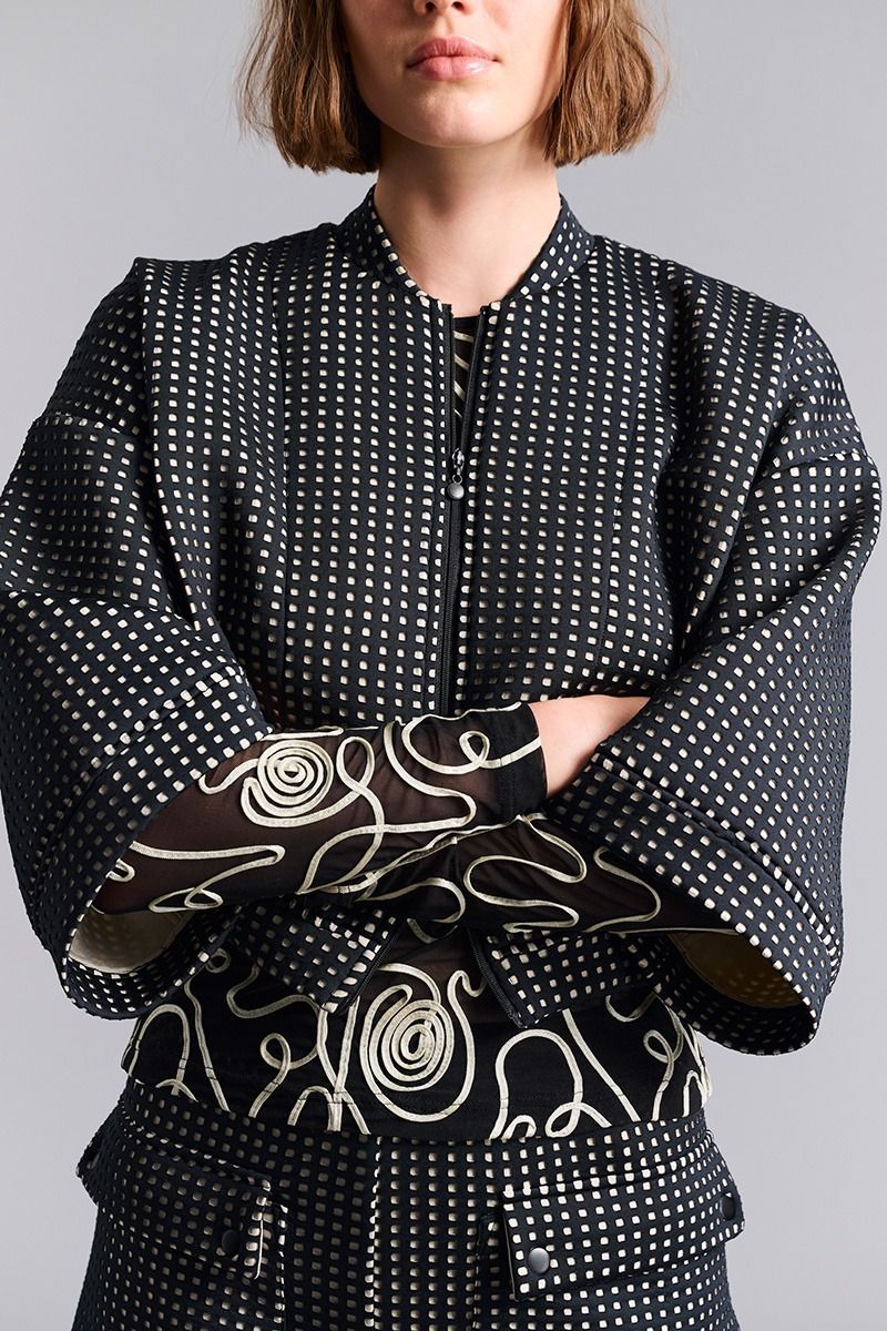 Scuba tiles bomberjacka