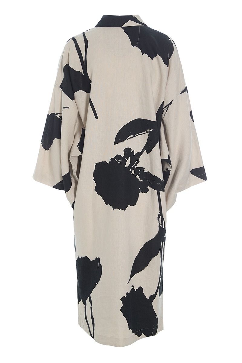 Shadow blossom skjortklänning
