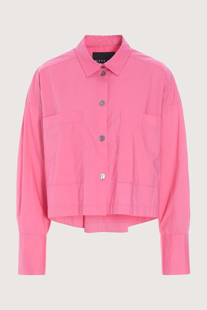 Core cotton kort skjorta