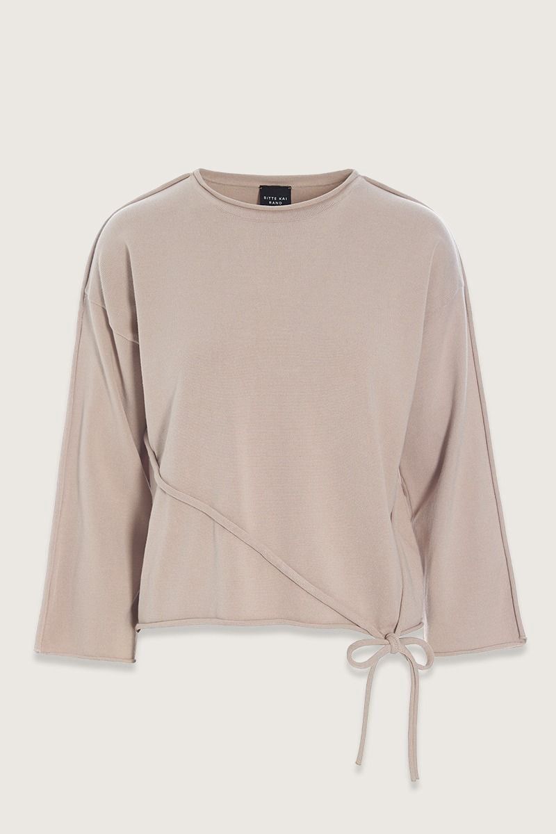 Saku bluse med sløjfe