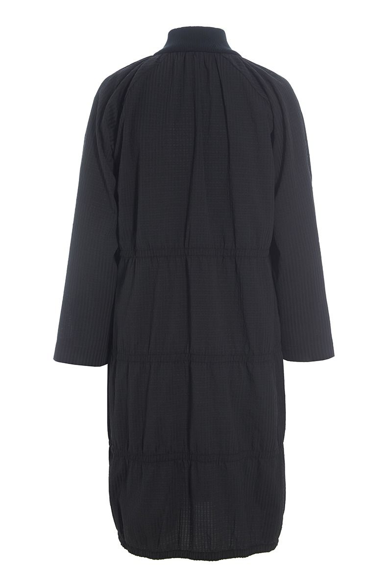 Seersucker klänning med resår