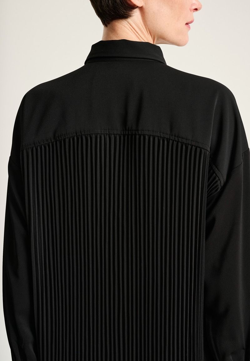Yume dress with plisse detail