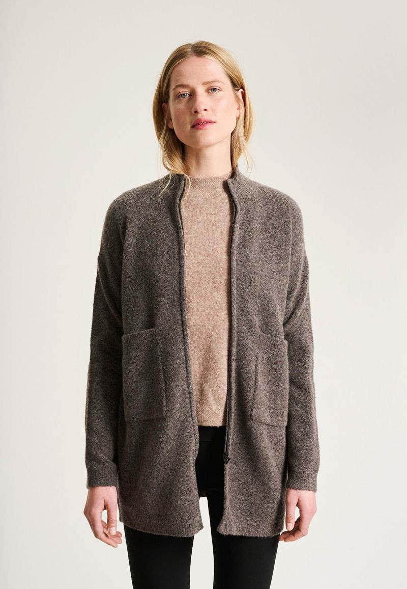 Hitsuji zip cardigan