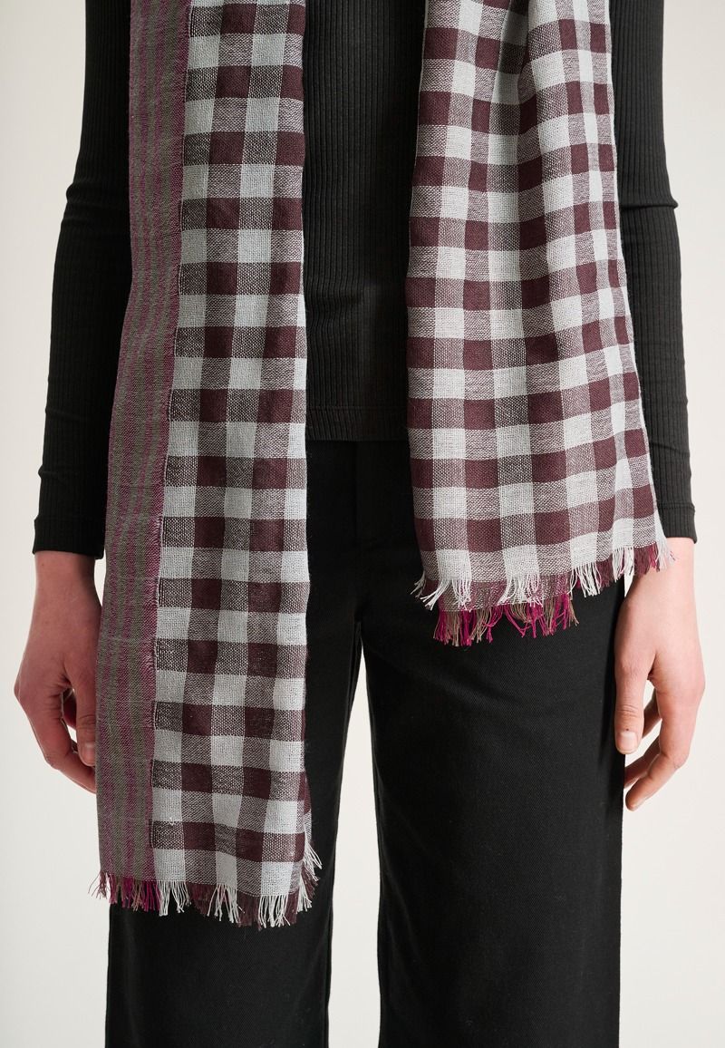 Checks n Stripes scarf
