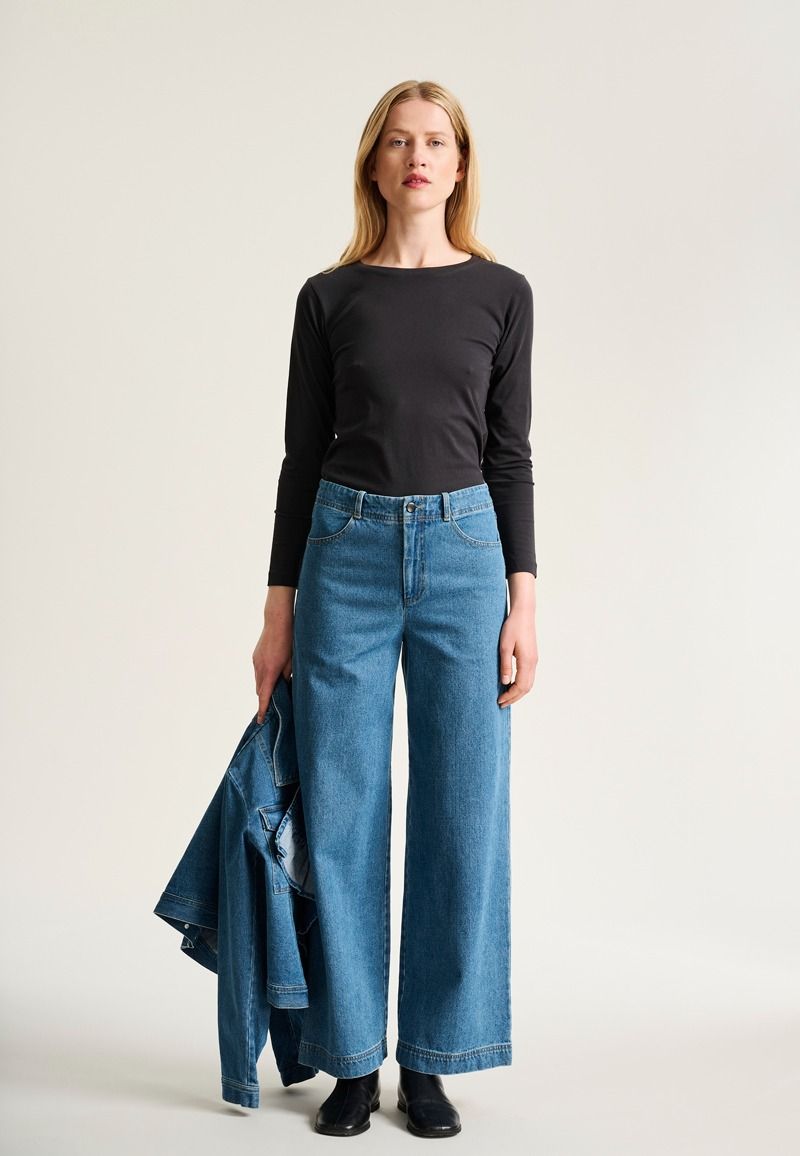 Osaka organic cotton blus