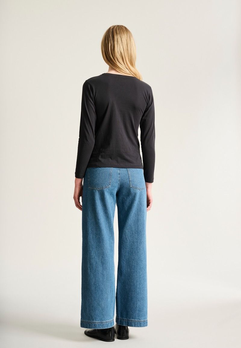 Osaka organic cotton blus