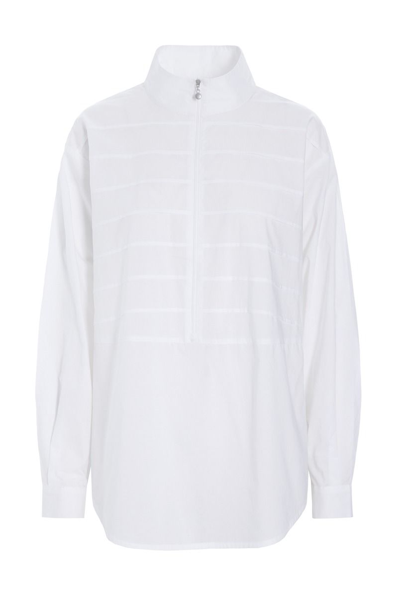 Core cotton pintuckskjorte