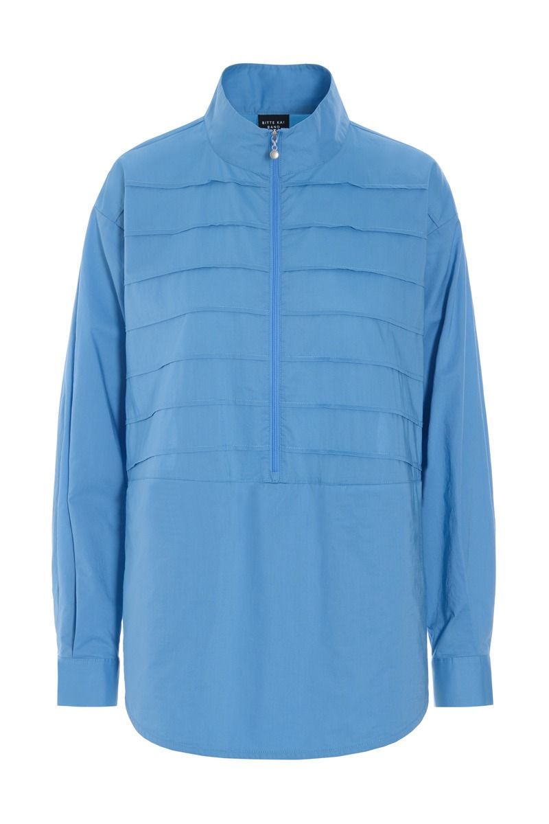 Core cotton pintuckskjorte