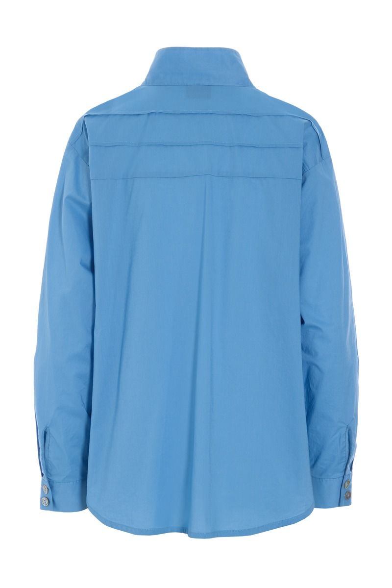 Core cotton pintuckskjorte