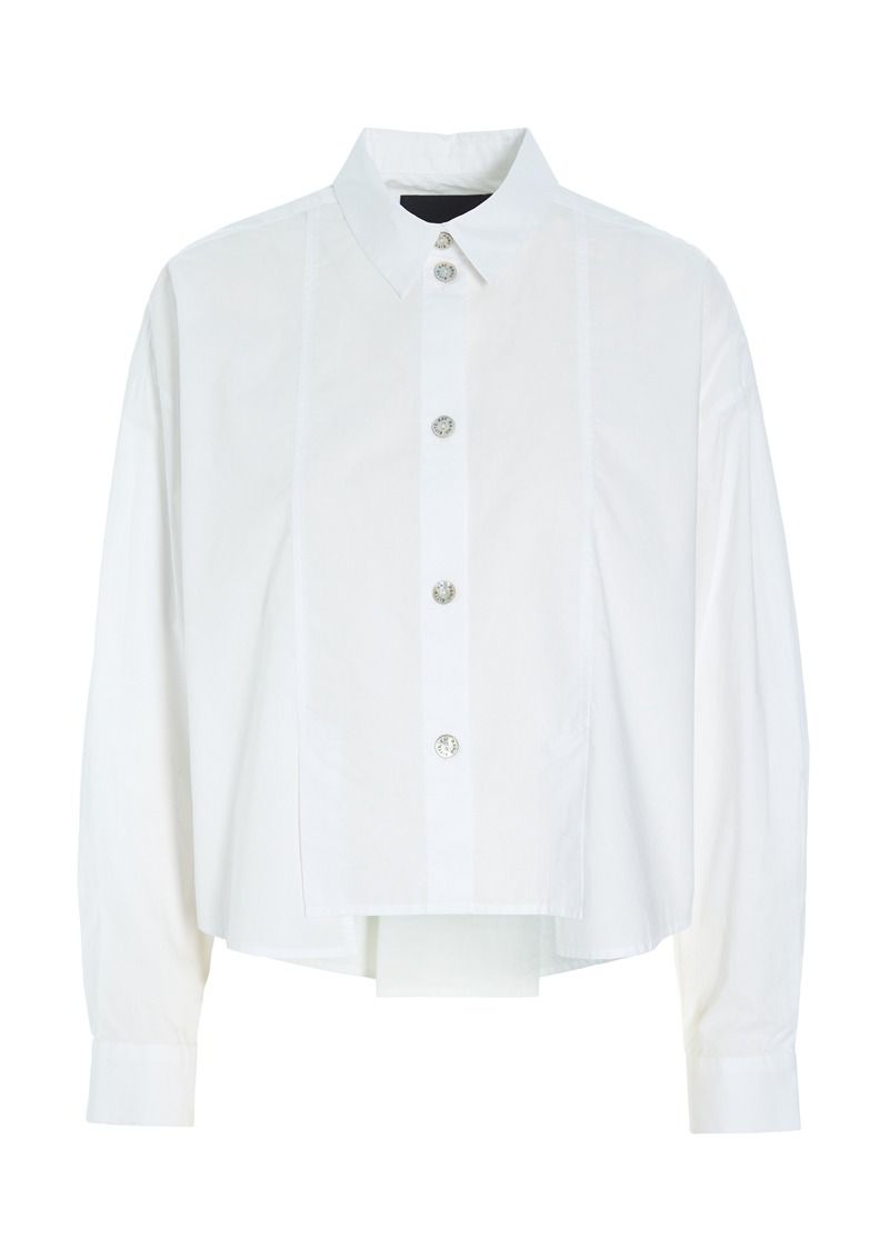 Core cotton skjorte med læg