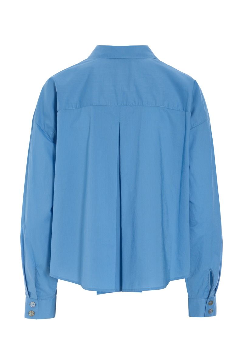 Core cotton skjorte med læg
