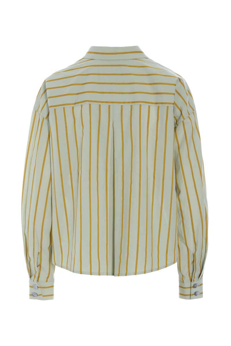 Golden stripes skjorte med læg