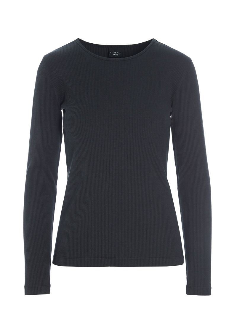 Naibu rib långärm blus