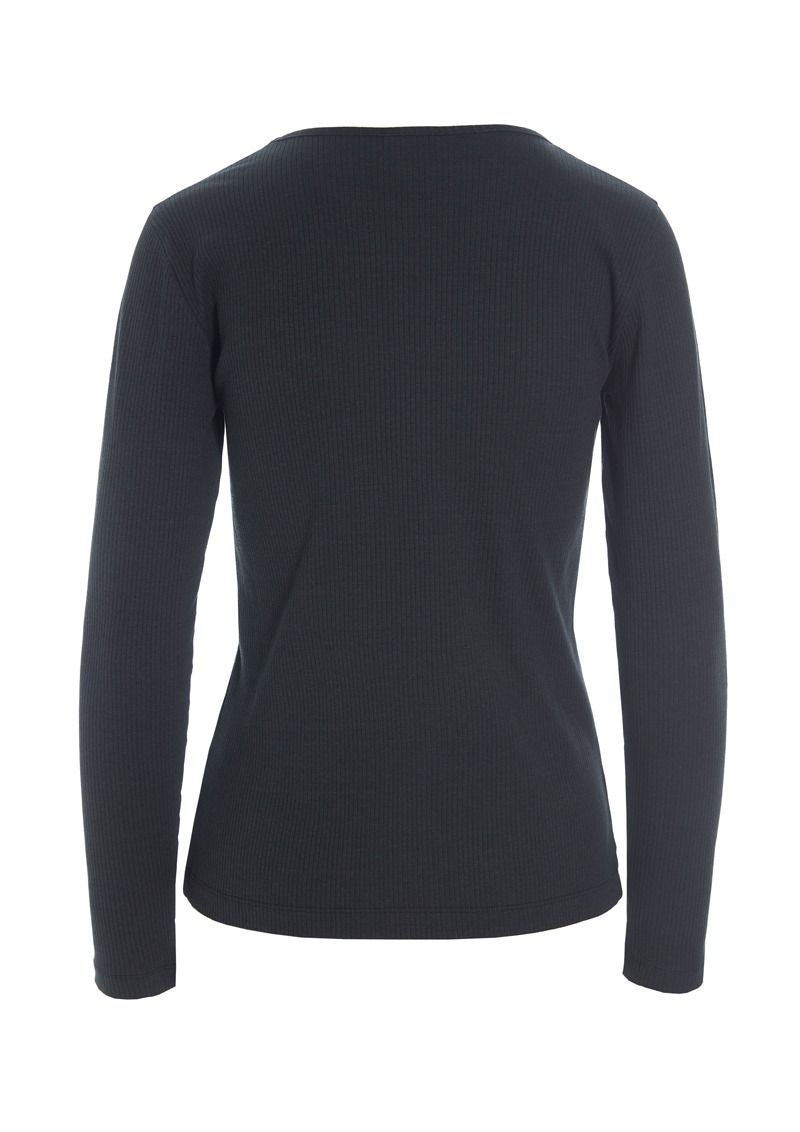 Naibu rib långärm blus