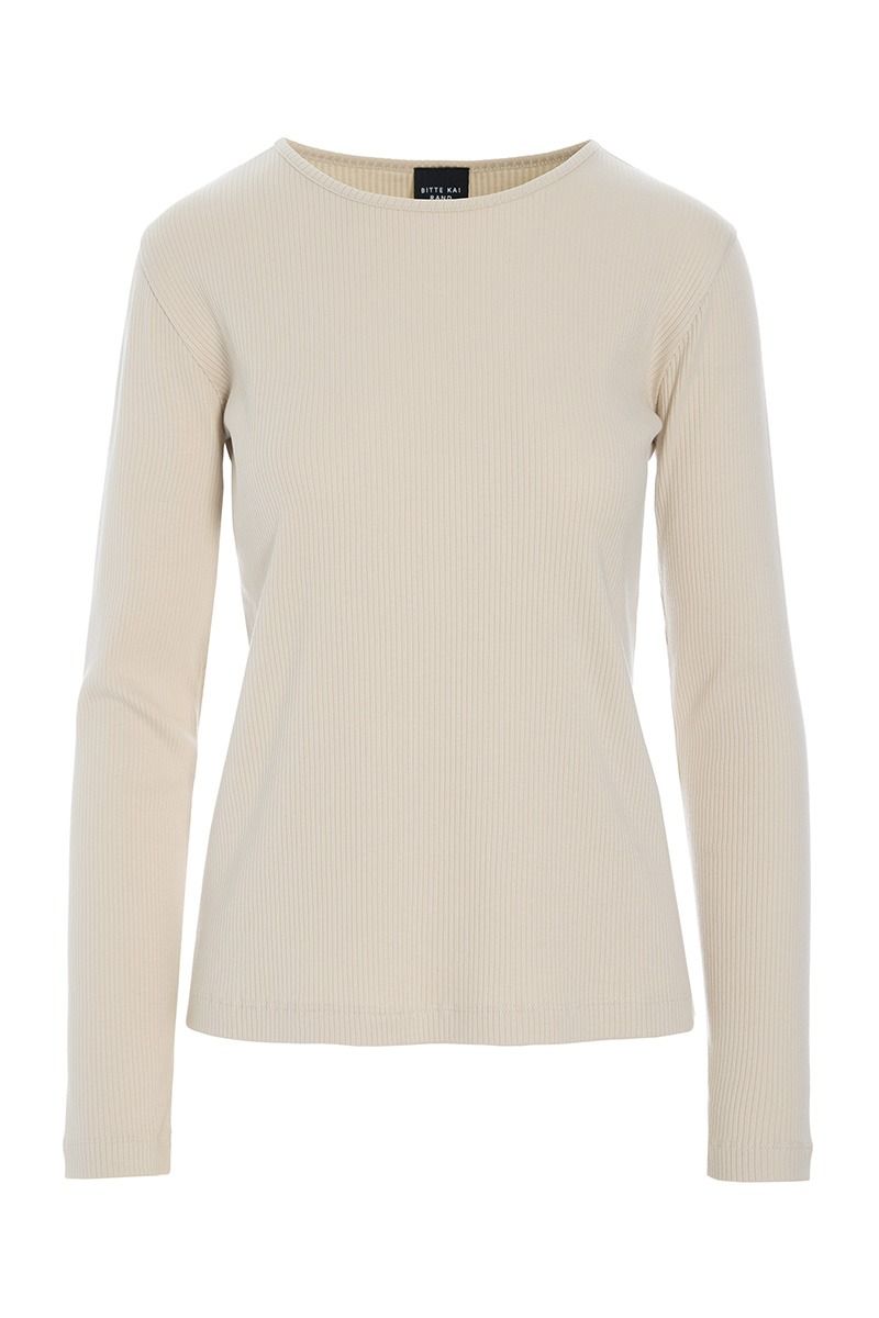 Naibu rib långärm blus