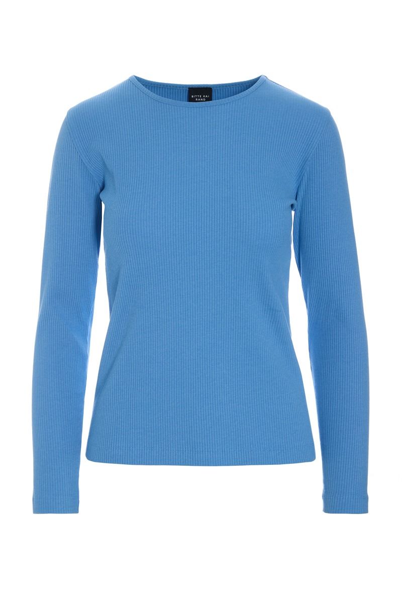 Naibu rib långärm blus