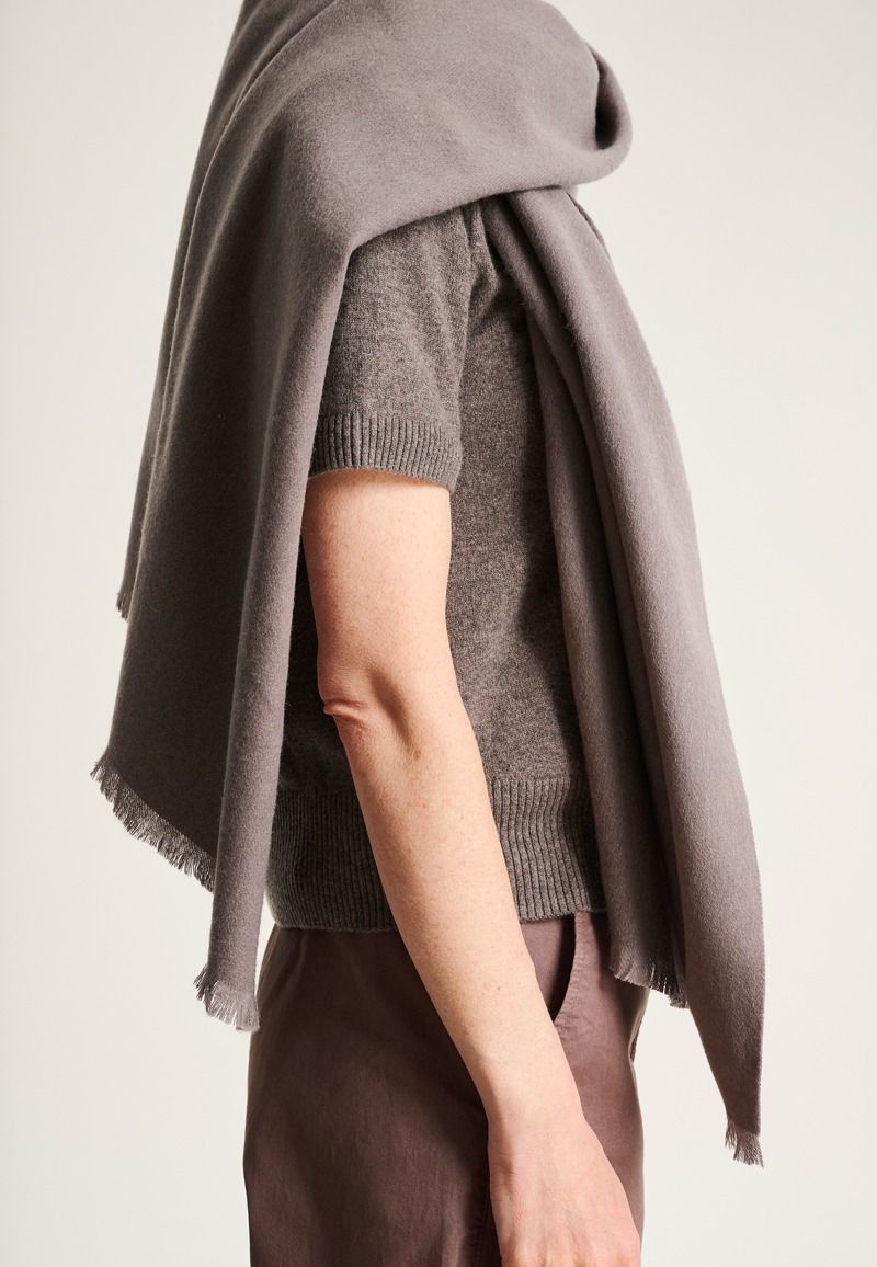 Block wool Schal