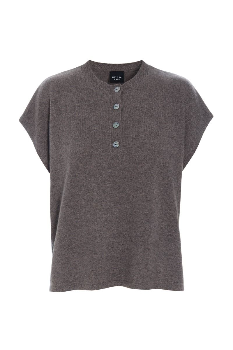 Kumo cashmere blouse with buttons